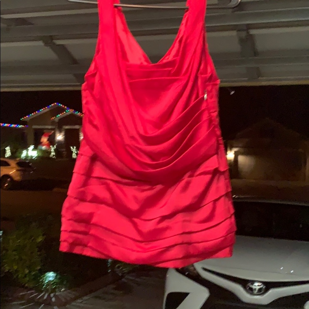 Red dress